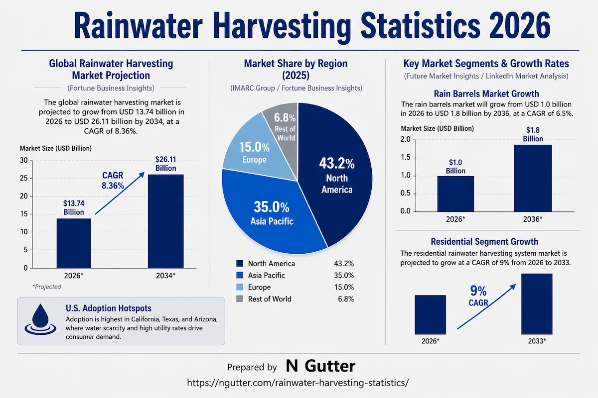 Rainwater Harvesting Statistics